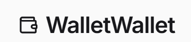 WalletWallet Logo